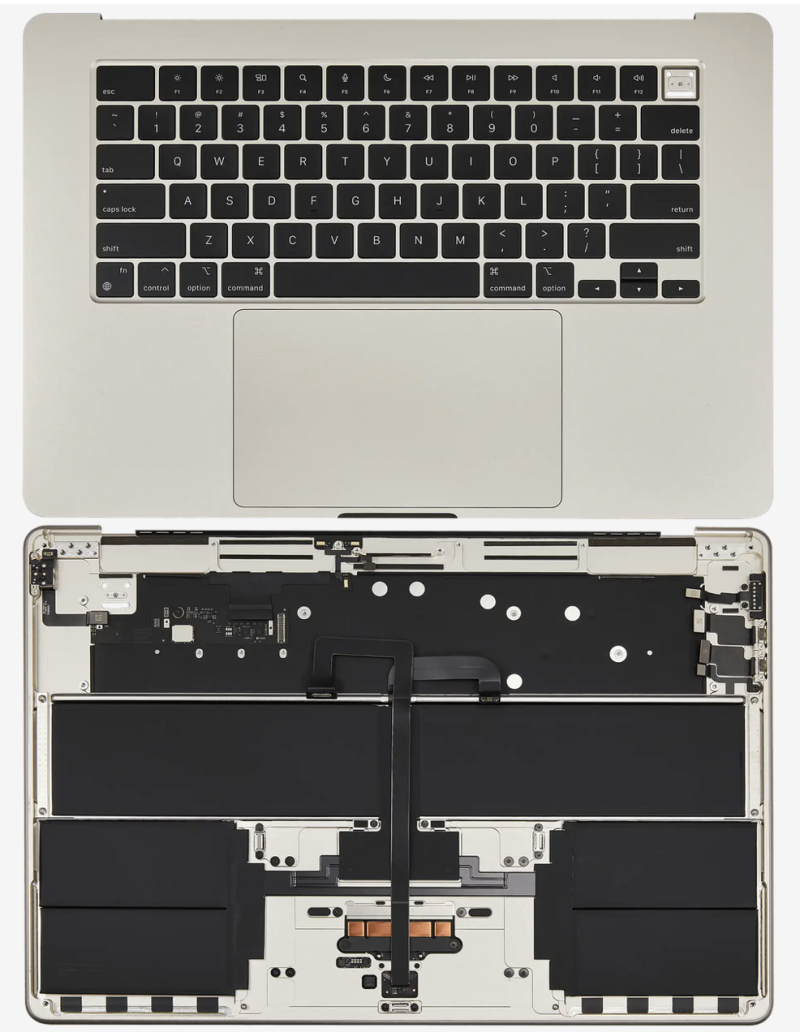 Complete Top Case (w/ Battery), ANSI - Image 2